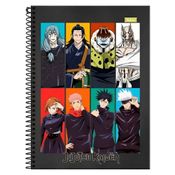 Caderno Universitario Jujutsu Kaisen Viloes 1M 80F Foroni