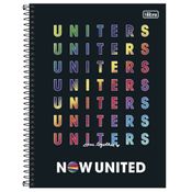 Caderno Universitario Now United Uniters 1M 80Fls Tilibra