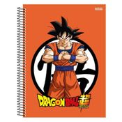 Caderno Universitario Dragon Ball Goku 1M 80Fls SD