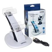 Controle Dualsense Playstation 5 Suporte Carregador Base Branco