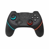 Controle sem Fio Compativel Nintendo Switch Bluetooth Preto