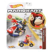 Diddy Kong - Pipe Frame - Mario Kart - 1/64 - Hot Wheels
