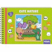 CUTE NATURE  PARA COLORIR - MAGIC KIDS