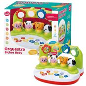 Brinquedo Musical Educativo Orquestra Bichos Baby Guta Guti
