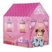 Barraca Infantil Minha Casinha Tenda Rosa Grande Brinquedo
