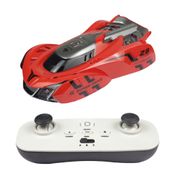 Carrinho Controle Remoto Vermelho Anda Parede Teto Gravidade Zero Recarregável +3 anos-DM Toys