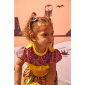 Vestido Infantil Festa Junina Menina para Bebe Caipirinha