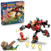 LEGO - Sonic - Knuckles Vs. Robô Egg Crusher Do Dr. Eggman - 77005