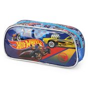 Estojo Infantil - Hot Wheels - Luxcel - Azul