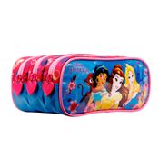 Estojo Infantil Triplo - Disney Princesa - Xeryus