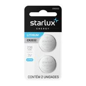 Bateria - Starlux Energy - Lithium 2032 3V - Arcom