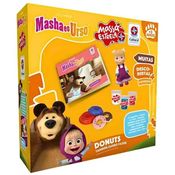 LIVRO MASHA E O URSO COM DONUTS MASSA - ESTRELA