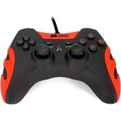 Controle Joystick Knup Compatível Com Pc E Ps3 (Vermelho)