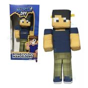 Boneco Youtuber Marcelo Drv Minecraft 35 Cm