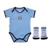 Kit Bebê Grêmio Com Body e Meia Oficial