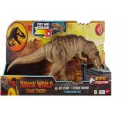 Dinossauro Tiranossauro Rex - T-Rex Ataque Massivo c/ Som - Jurassic World - Mattel