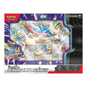 Box Coleção Ex Lendas Implacáveis - Zacian Ex - Pokémon TCG - Copag