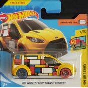 Hot Wheels Art Cars - Ford Transit Connect