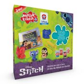 Conjunto Massa De Modelar - Disney - Stitch - Livro O Dia De Stitch Na Escola - Estrela