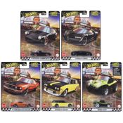 Coleção com 5 Miniaturas Boulevard - Mix B 2025 - 1/64 - Hot Wheels Premium