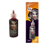 Horror Make Corante Para Boca Vermelho 16ml Maquiagem Facial Artística Halloween Vampiro
