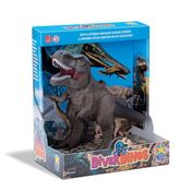 Boneco Dinossauro T-REX Diver Dinos Divertoys
