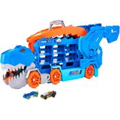 Pista Hot Wheels City Super Reboque de T-Rex Ultimate Hauler Mattel