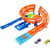 Pista Hot Wheels Action Circuito Giro Veloz Mattel
