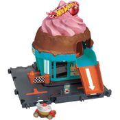 Pista Hot Wheels City Conjunto Sorveteria Mattel
