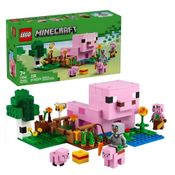 Lego Minecraft A Casa Porco Bebe 238 Pecas 21268