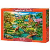 Puzzle 2000 Peças Lugar Paradisíaco - Castorland Importado 2009312