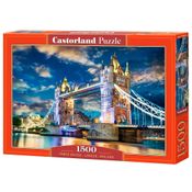 Puzzle 1500 Peças Tower Bridge - Castorland Imp. 1519672 Puzzle 1500 Peças Tower Bridge - Castorland Importado 1519672