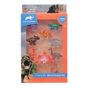 Brinquedo Coleção 10 Dinossauros Sortidos Blister Animal Planet Warner +3