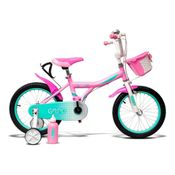 Bicicleta Infantil Good Mood Aro 16 Freio Ferradura e Tambor sem Marchas | Tiffany Rosa