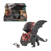Figura Morte Rubra Deluxe Sunny com Banguela e Boca Interativa Como Treinar o Seu Dragão
