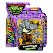 Tartarugas Ninjas Caos Mutante  - Rocksteady 11 cm Articulado C/ Acessorios  - Sunny