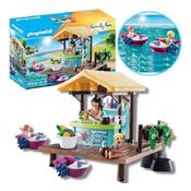 Playmobil Family Fun Quiosque Da Praia Com Pedalinho – 91 peças