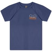 Camiseta Manga Curta Tigor T Tigre Sunset Azul Escuro