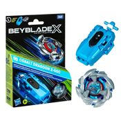 Pião Beyblade BBX Cobalt Draggon com Lançador - Hasbro