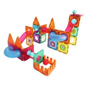 Blocos De Montar Magnético 67 Peças Dm Toys - DMT6764