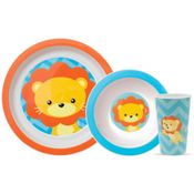 Kit Refeição Animal Fun Leão Buba