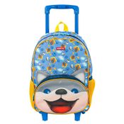Mochila de Rodinhas Média Sestini Kids X Dog 3 Colorido