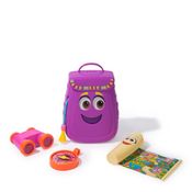 Dora Aventureira - Mochila com Mapa e Binóculo - Sunny