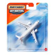 Avião Comercial Airbus A320neo - American - Sky Busters - Matchbox - Mattel