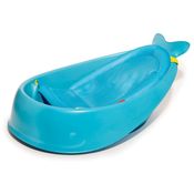 Banheira Infantil Baleia Moby 3 Estágios Azul Skip Hop