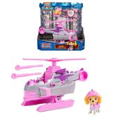 Patrulha Canina - Boneco 6Cm E Veículo Cavaleiros - Skye