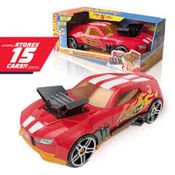 Hot Wheels - Porta Carrinhos Radical com Carro 2 em 1 - Vermelho F0232-1 - Fun