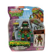 Tartarugas Ninja Mutations - Figura Básica - Michelangelo com Armadura - Sunny