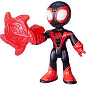 Spidey And His Amazing Friends - Boneco Miles "spin" Morales 8cm com Acessório G1459