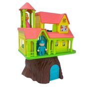 Casa Na Árvore, Homeplay, Casinha De Bonecas Bonecos 2 Andares E Acessórios Crianças +3 Anos